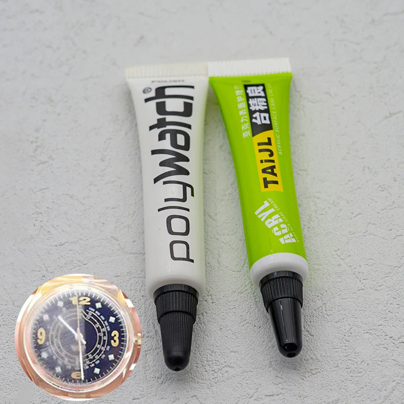 폴리워치 유리 연마제 특수 플라스틱 아크릴 스크래치 복구 키트 안경 복구 연마제