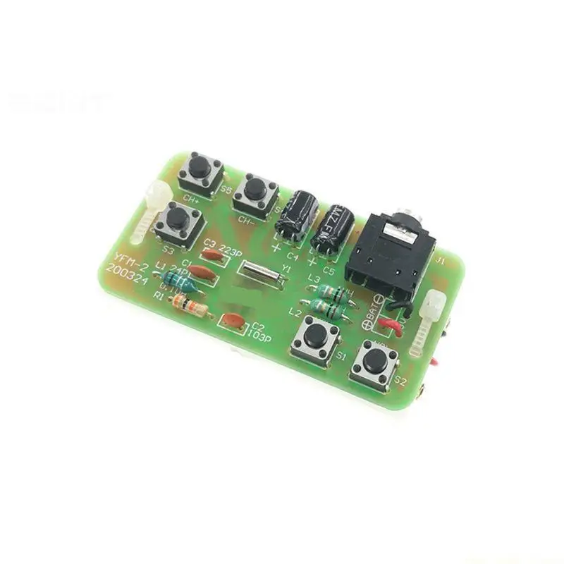 F62C 1Set FM Stereo Radio Kits Digital Radio Production Accessories DIY Radio Repair Parts