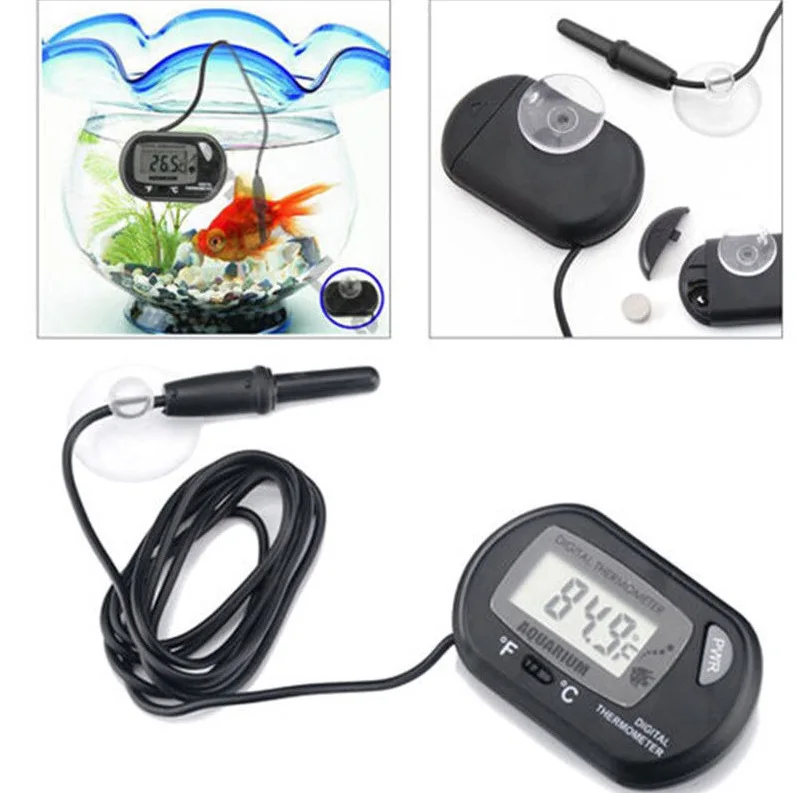 St-3 Waterproof  Fish Tank Thermometer Electronic Thermometer Digital LCD Screen Sensor Thermometer Controller With Probe