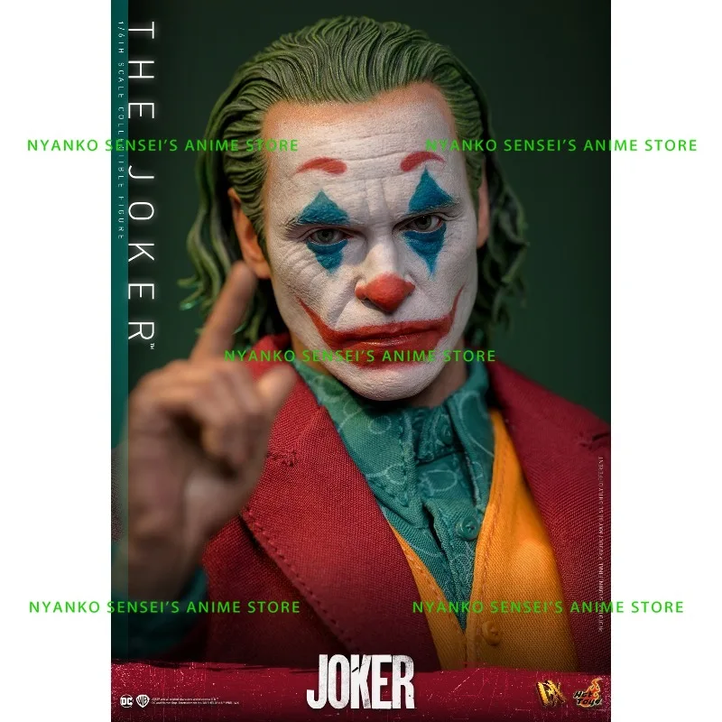 En stock HOTTOYS HT DX42 Joker 2019 The JOKER Plastic Hair 1/6 Película Ver. Figura de acción Anime Modelos Juguetes Coleccionables