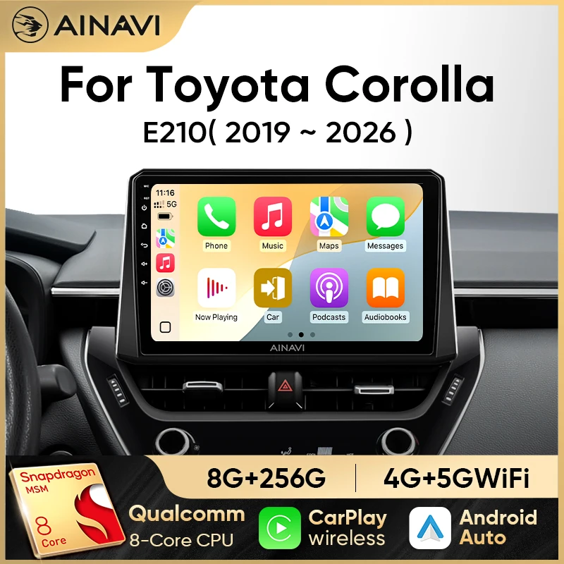 Ainavi Multimedia Player For Toyota Corolla 12 Cross 2019-2026
