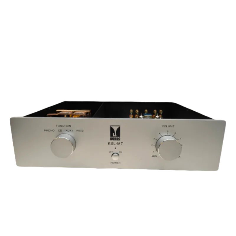 NEW M7 Electronic Tube Preamplifier 6X4 Rectifier EH12AY7*4, Electronic Tube Pre-amplifier Dual C power supply