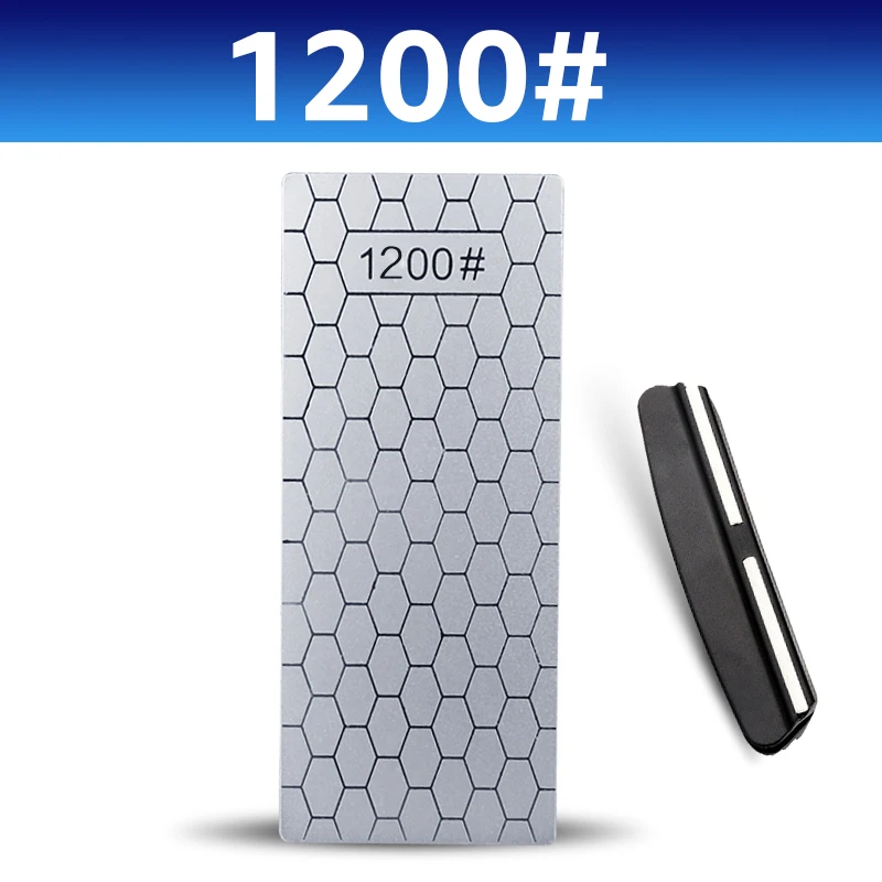 Diamantmesser Schleifstein 400 # 1000 # 600 # Schleifstein-Messerschärfer, ultradünnes Schleifstein-Set mit Wabenoberfläche