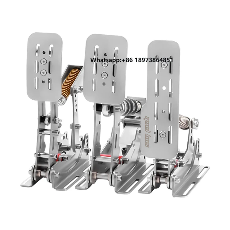 

Car Racing Brake Pedal Assembly Clutch Box Accelerator Bike Pedals Pedal Racing Sim Load Cell