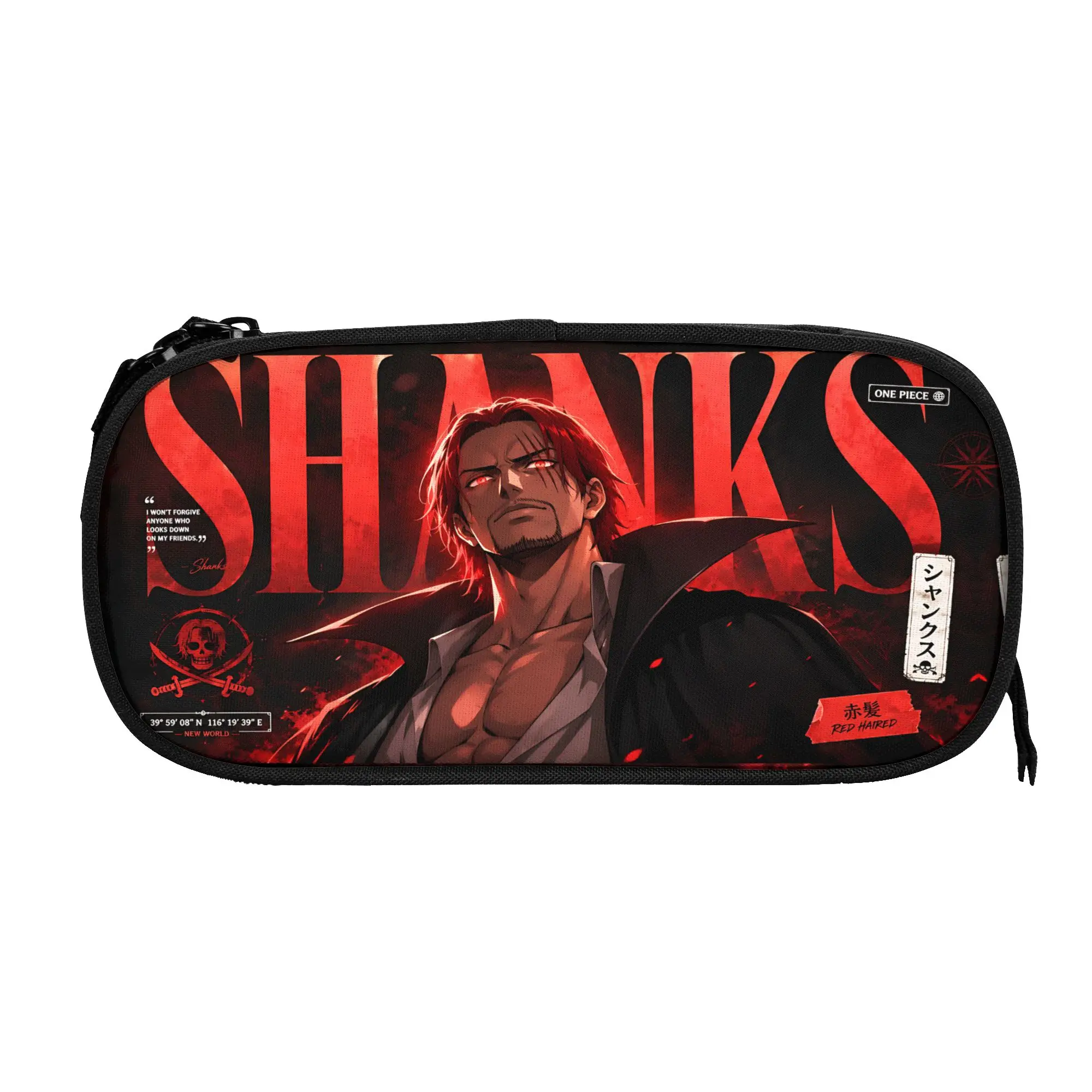Custom Anime One piece Theme Large Capacity Bags for Child  Handheld Study Bag for Boys Gilrs Kids