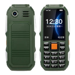 Durable Small Size Mini Rugged Outdoor Mobile Phone Push Button Battery FM Quick Dial Long Standby Two Flashlight Lound Sound