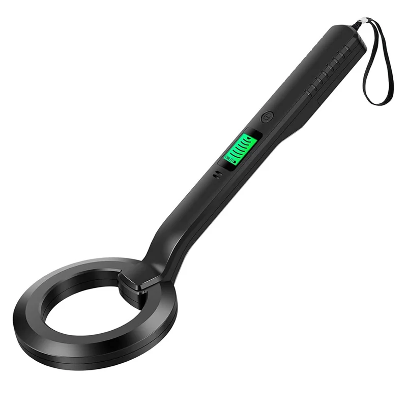 BNVN-Metal Detector, Detector With Audible & Alerts 360° Scanning Handheld Metal Detector Treasure Finder For Metal Object