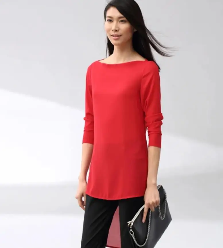 

Spring women fashion blusas femeninas, Plus size Chic chiffon blouse damen bluse lila korean shirts casuales de mujer