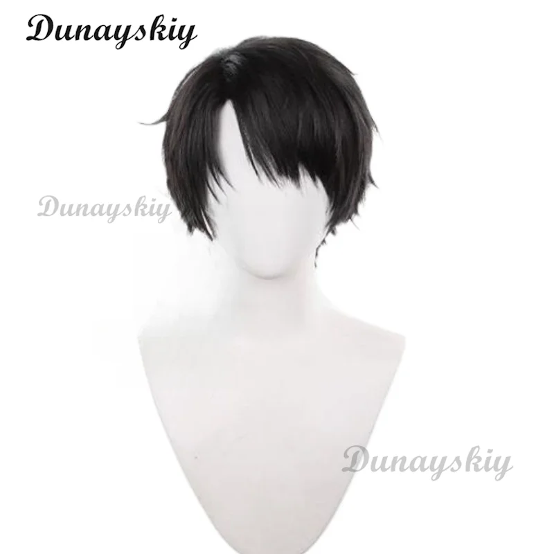 Игра Love and Deepspace Caleb Косплей Костюм Парик Черный Farspace Полковник Униформа Тренч Шляпа Хэллоуин Вечеринка для Мужчин Карнавал