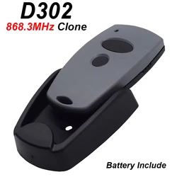 Télécommande numérique pour portail, ouvre-porte de garage, émetteur manuel, copie, pilote 868 Marantec, 868MHz, 302, 382, 384, 313, D302, 868, 3 MHz