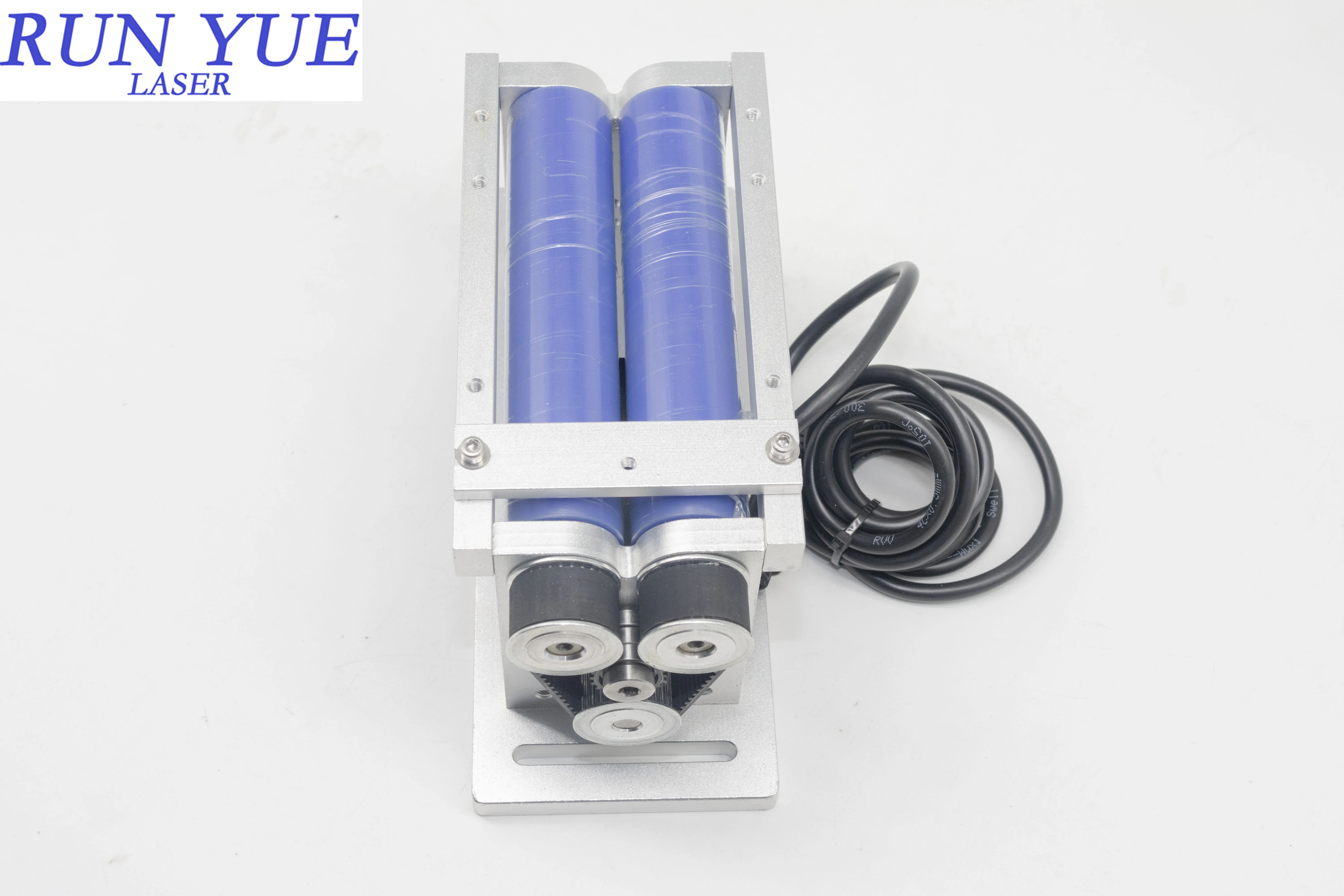 Run Yue Mini fixation rotative à rouleau en caoutchouc pour Machine de marquage de gravure Laser CNC |   Conception réglable, fourniture directe d'usine