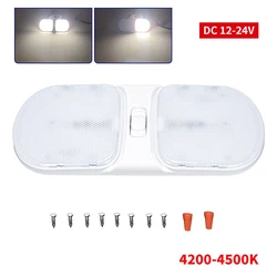 12V24V 126 LED RV Light Interior Light Bar with Switch Car Interior Lamp Roof Lights RV Bus Boat camping Light Travel Light