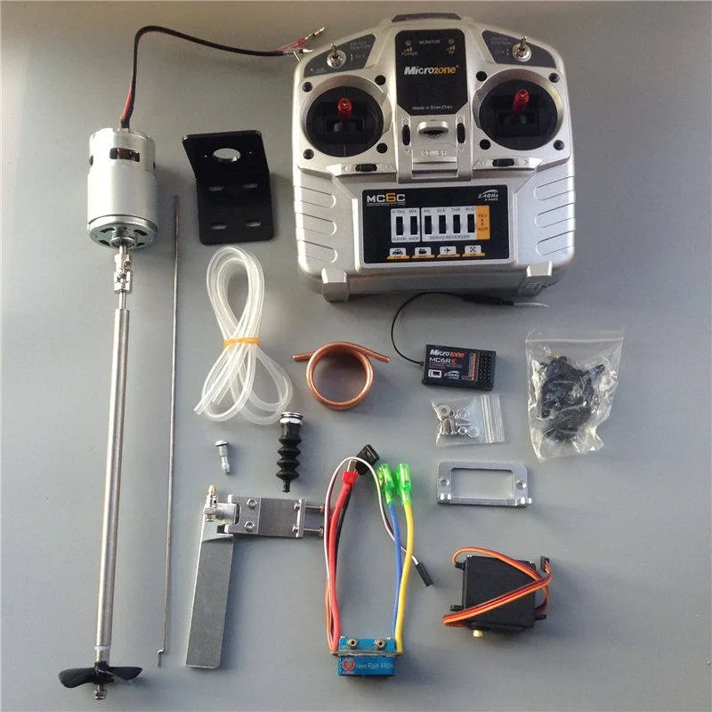 Remote Control Boat Full Set  Nest Dragnet MC6C Remote Control 500m 775 Motor 480A ESC