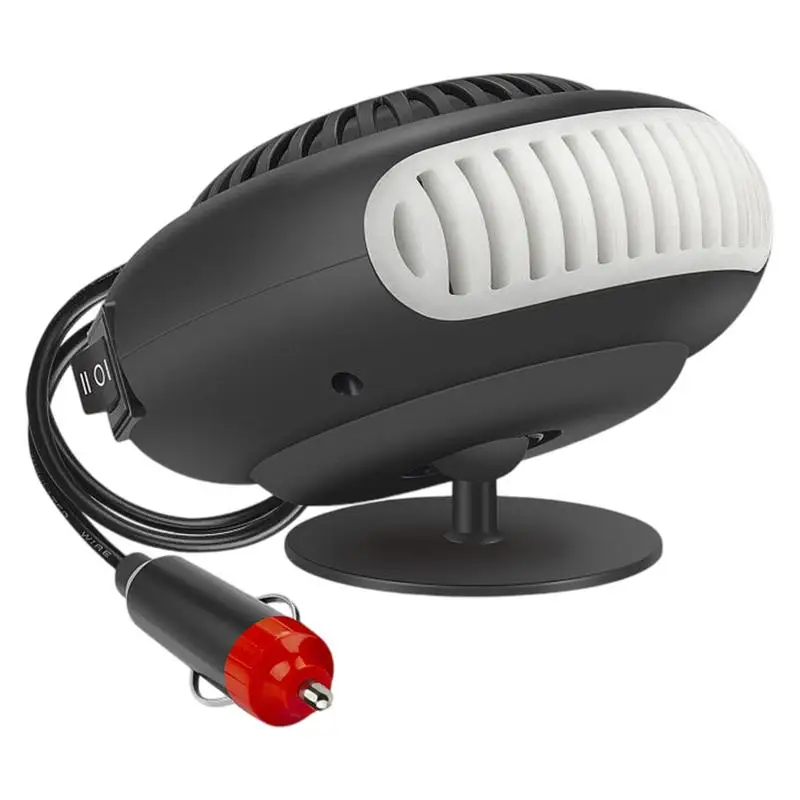 

Car Heater 12V Multifunctional Car Windshield Defroster Car Air Heater Flexible Windscreen Defogger 2-in-1 Cooler And Heater