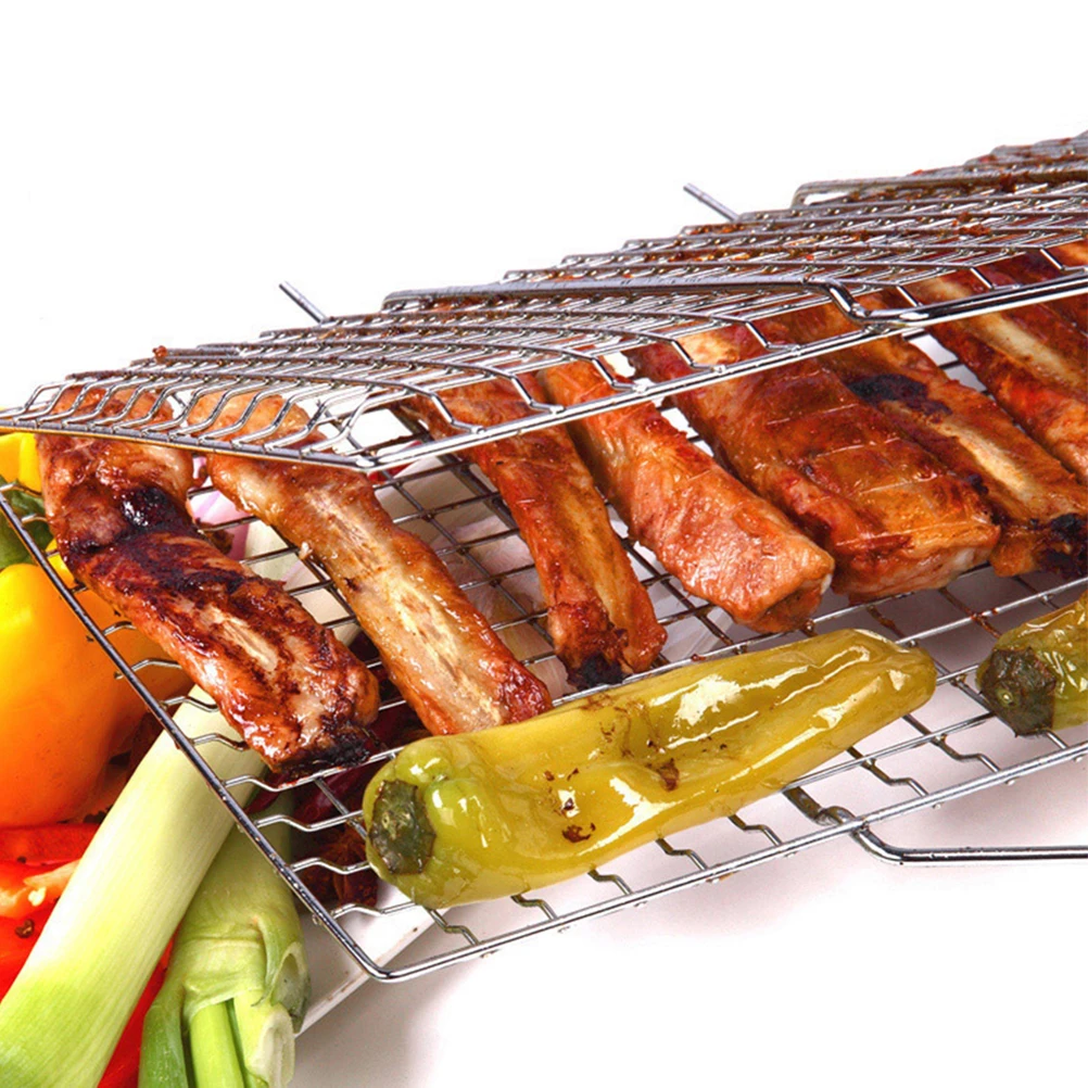 

High-Quality Barbecue Grill Accessories Stainless Steel Portable Grill Rack Detachable Design for Household and Outdoor Use