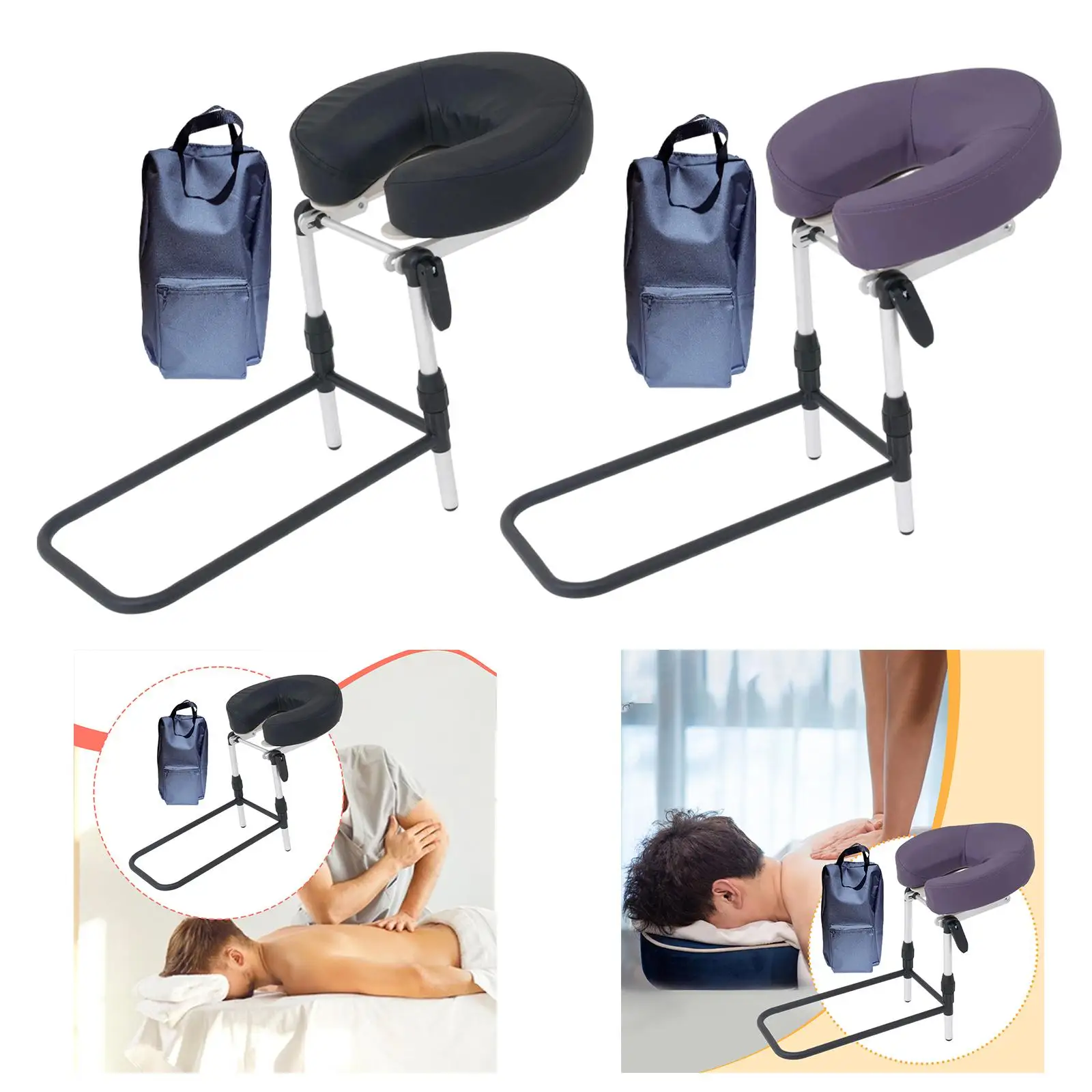 

Face Down Mattress Top Massage Kit Comfortable Face Down Pillow after Eye Surgery Recovery Equipment for Salon Beauty Bed Office