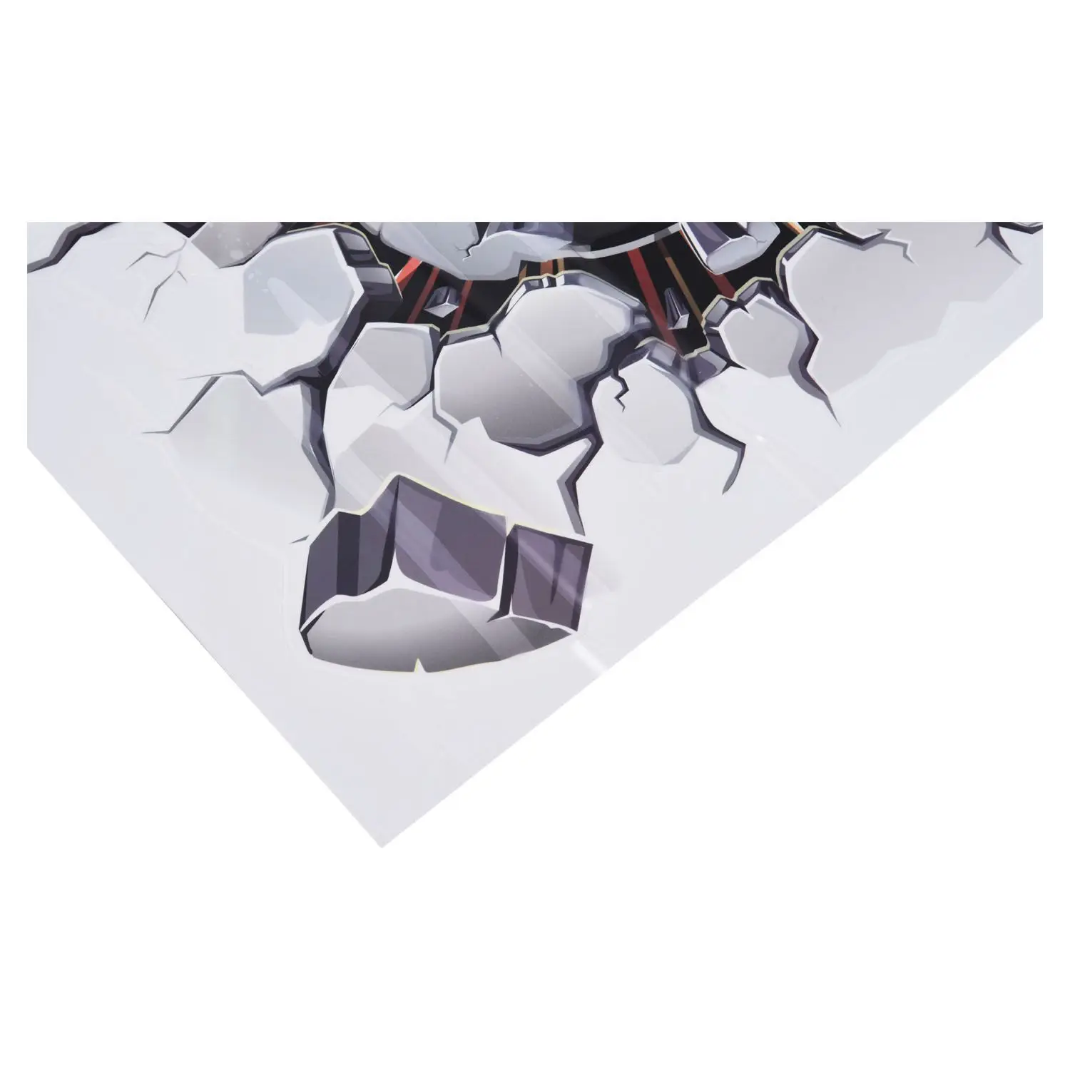 A44T3D كرة القدم الجدار ملصق PVC الفن كرة القدم الكراك صائق غرفة الأولاد جدارية ديكور