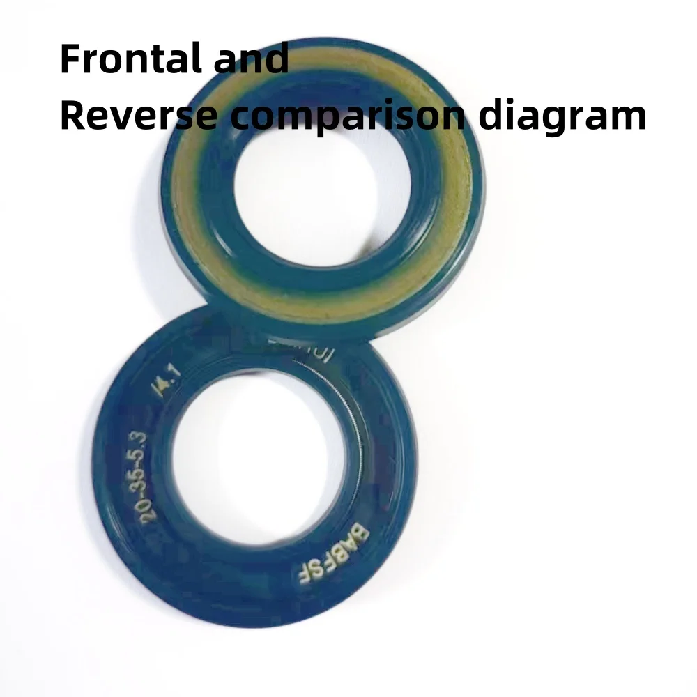 High quality shaft oil seal 20*35*5.3/4.1mm NBR fuel pump 7174-856 sealed tractor accessories 9001:200