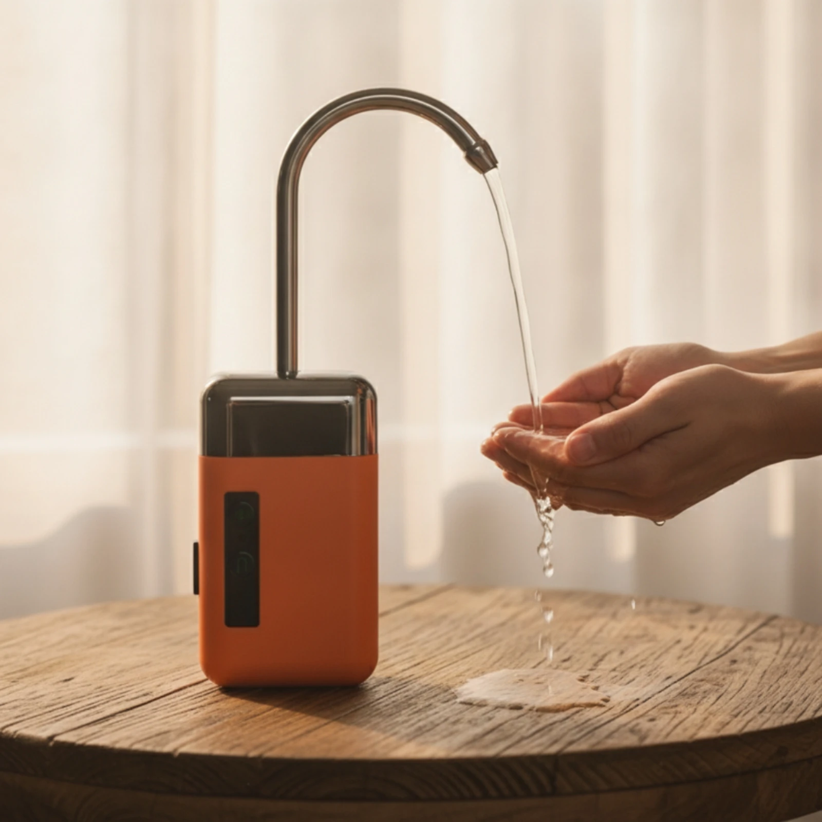 Sensing Water Pump Portable Handheld Water Pump Multifunction for Anglers, Fishing, Camping