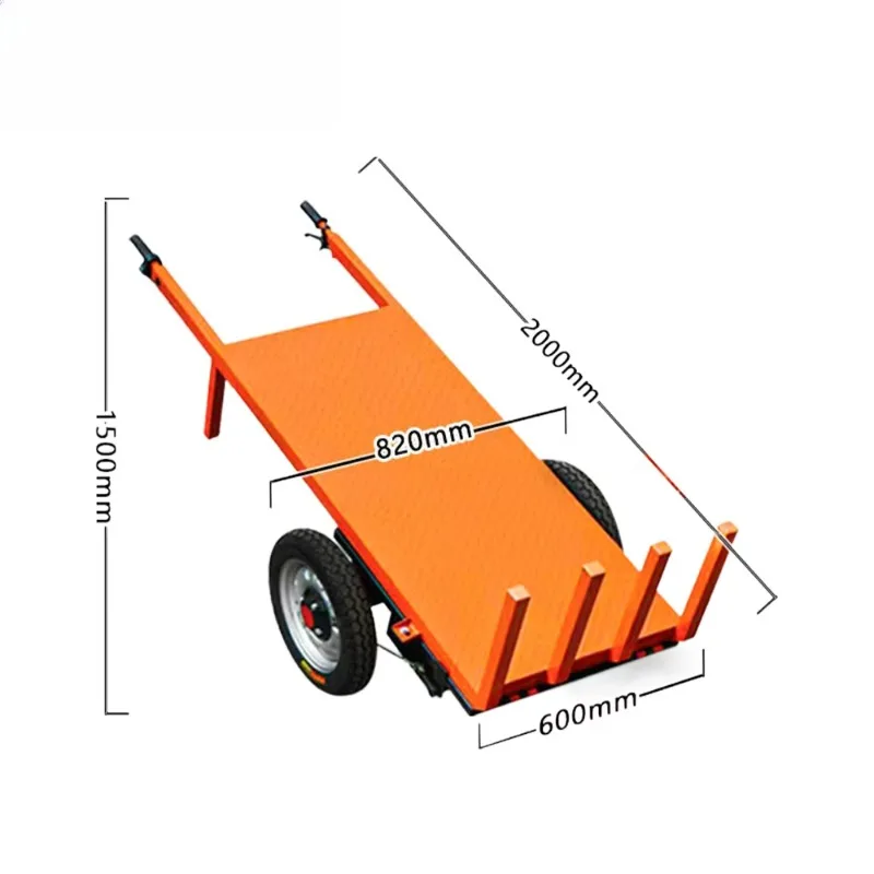 Manufacturer: Construction Engineering Push Electric Trolley Brick Loading and Unloading Truck Dump Brick