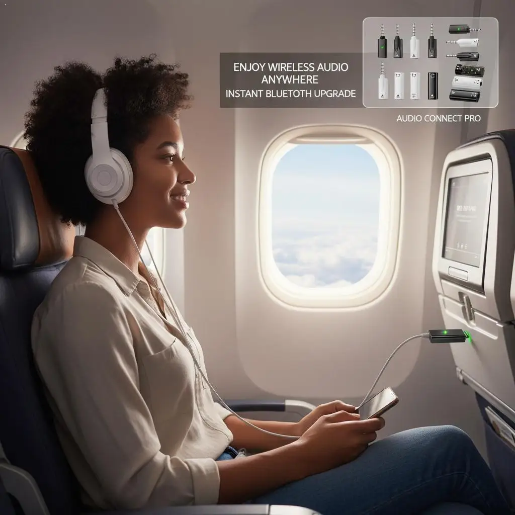 Adaptador de audio USB-C hembra a 3.5mm macho para teléfonos celulares con USB-C a salida de 3.5mm, auriculares, coche, AUX, dongle de audio.