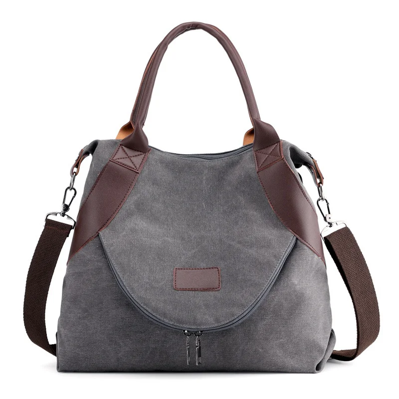 Multifunctionele Canvas Tas Dames Casual Crossbody Tas Nieuwe Koreaanse Mode Veelzijdige Trendy Schoudertas Dames Handtas