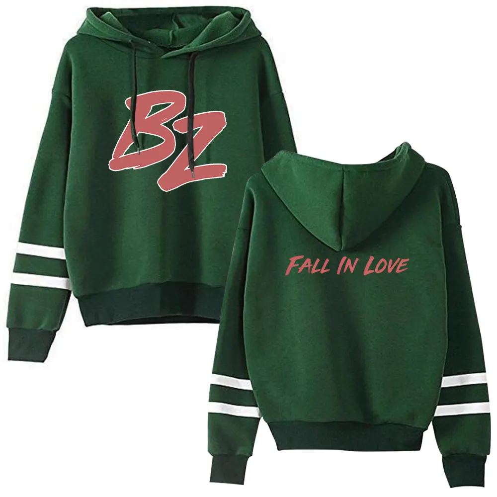 

bailey zimmerman fall in love merch hooded men drawstring hoodies sweatshirt women unisex music fans hip hop pullover