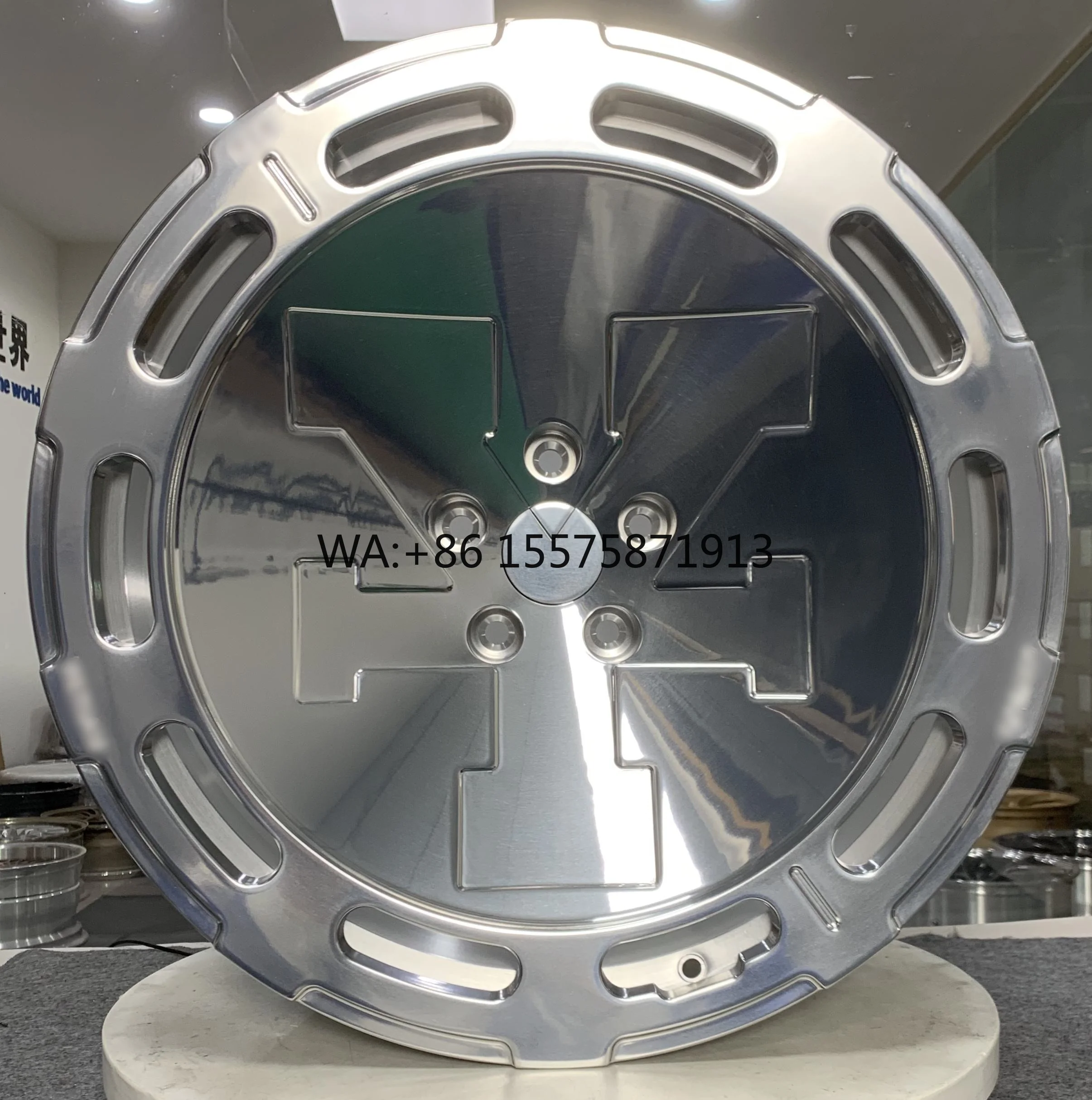 

Колеса на заказ: кованые диски с литым сердечником, 110 мм, подшипники ABEC 7, неохромированные, полированные, кованые обода 35 мм