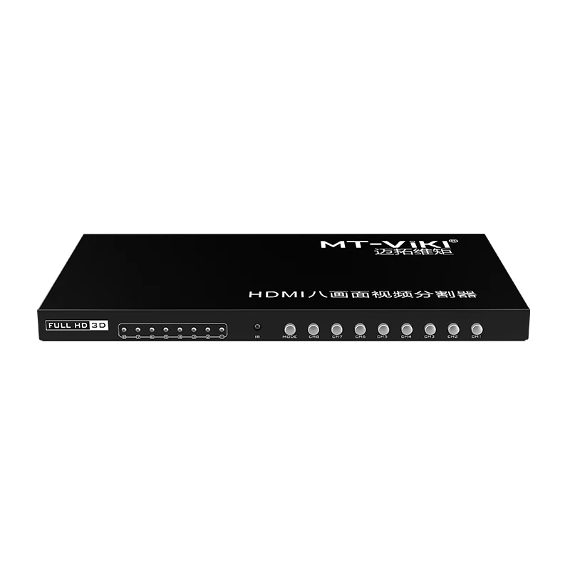 Hdmi Quad Screen Splitter 8 Port Quad Screen Multiviewer, MT-VIKI 8 Port HDMI Multiviewer 8x1