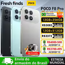 <strong>【Estreia mundial】POCO F8 Pro 5G Versão Global Smartphone Snapdragon ® 8 Elite 6,59" 120Hz HyperRGB AMOLED Display NFC 50MP Veio</strong>