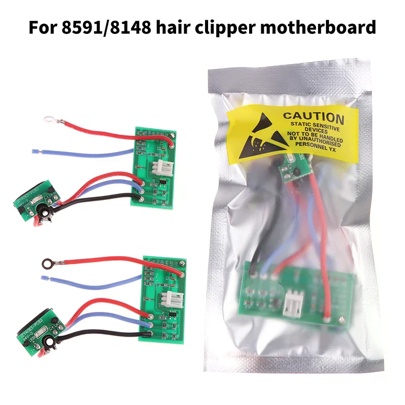 Electric Clipper Assembly Circuit Board Compatible with8591/8148 Hair Cutter Clippers Repair Part Accessories