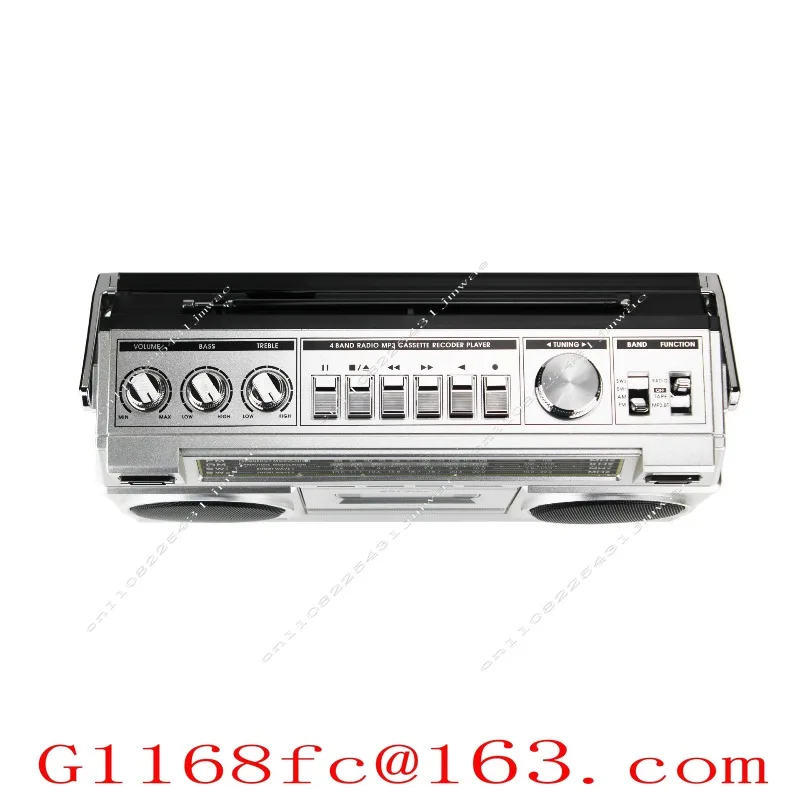 Bluetooth Multi Band FM Elderly Multifunctional Cassette Player Dual Speaker Desktop Radio