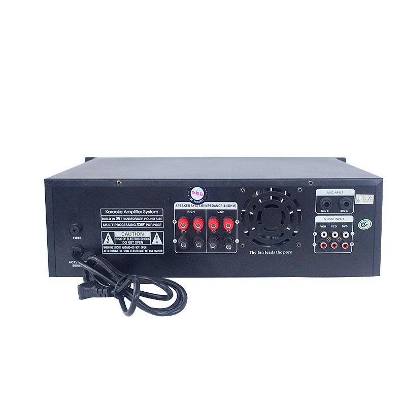 Professional High-power Digital Stereo Echo Hybrid Amplifier