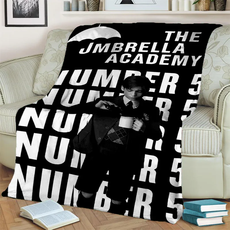 The Umbrella Academy Superpower TV Blanket,Soft Throw Blanket for Home Bedroom Bed Sofa Picnic Travel Office Cover Blanket Kids