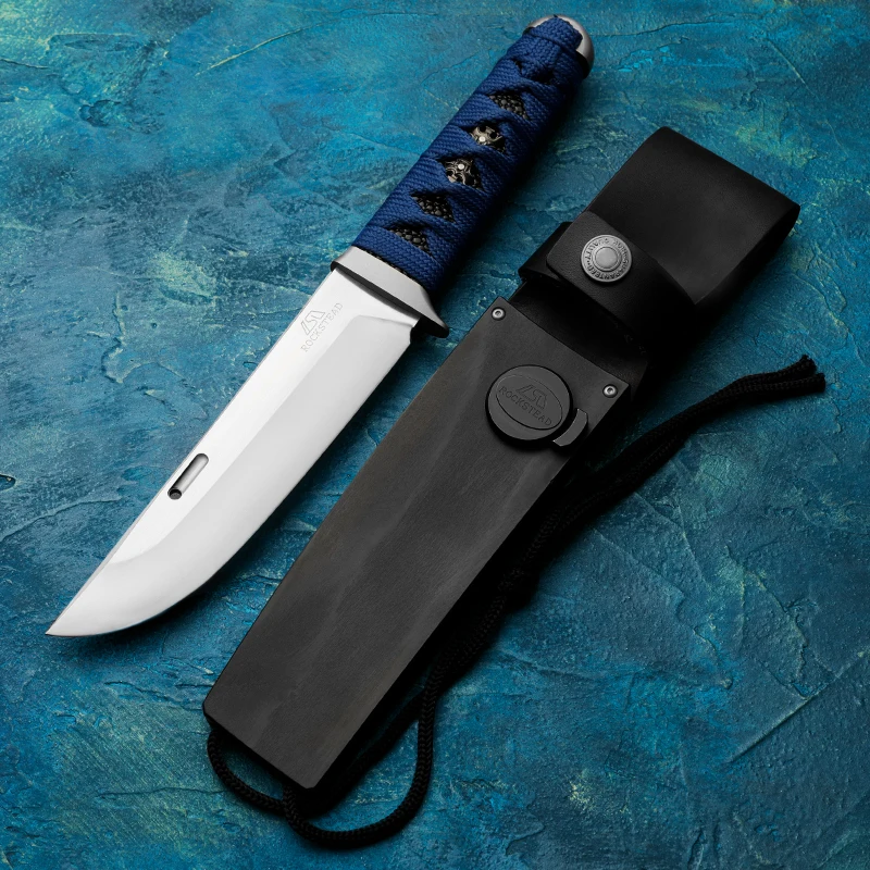 ZDP189 Steel clam blade high-end collection knife Outdoor camping hunting knife wilderness survival knife handmade gift knife