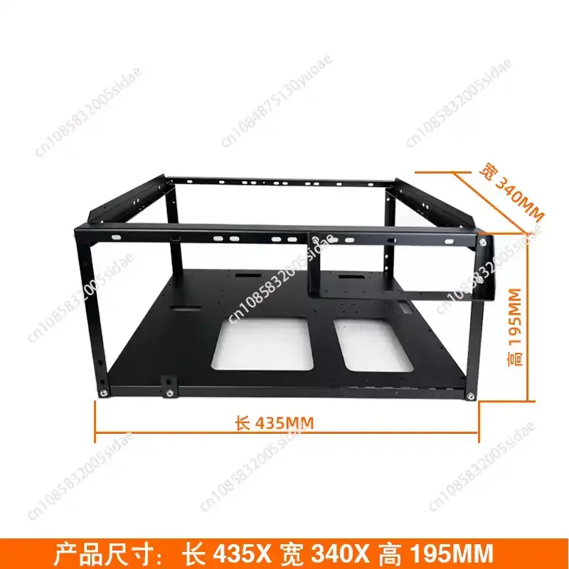 X79 X99 Dual Channel Motherboard Stackable Open Chassis Bracket, Vertical and Horizontal Computer Rack for Mining and Test Bench