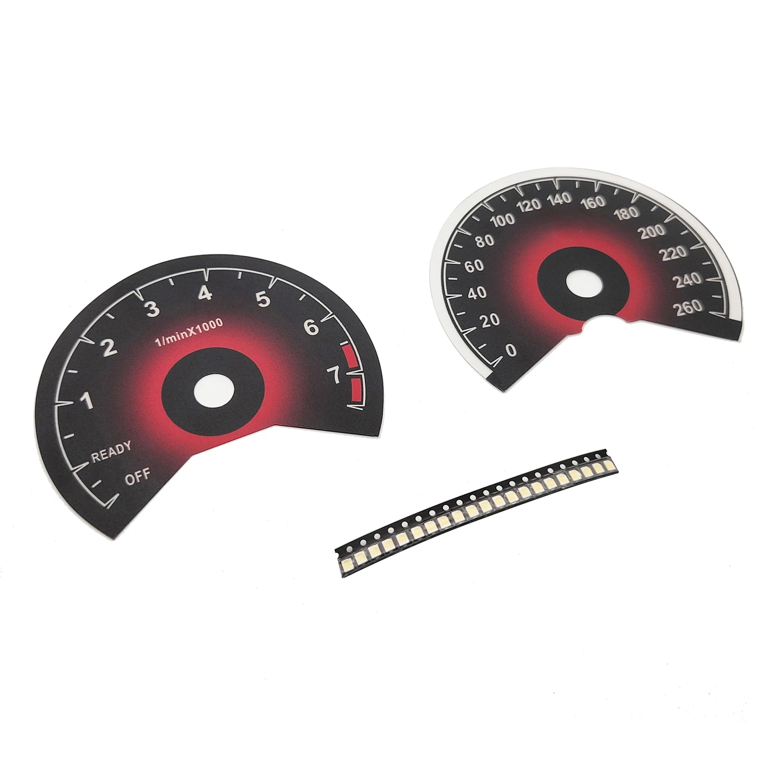 

Dashboard Sticker Instrument Panel Trim Sticker For BMW F Chassis 1 Series 2 Series Semi-LCD Instrument Dashboard Layer Sticker