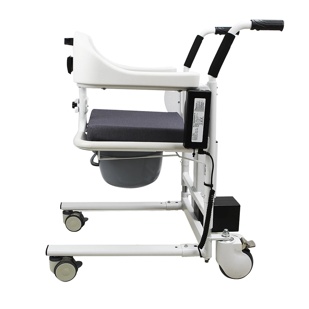 Patient Transfer Chair Lift Commode Toilet Chair