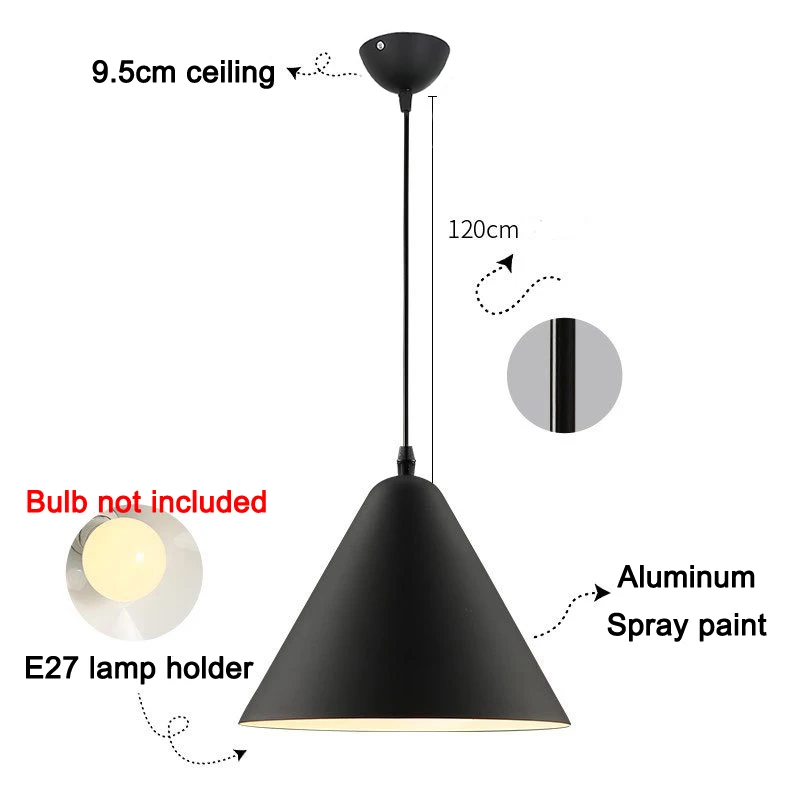 Simple Design Pendant Ceiling Lamp Modern Macaron Colorful Dining Table Bedside Decor Lighting E27 Pendant Light Fixture