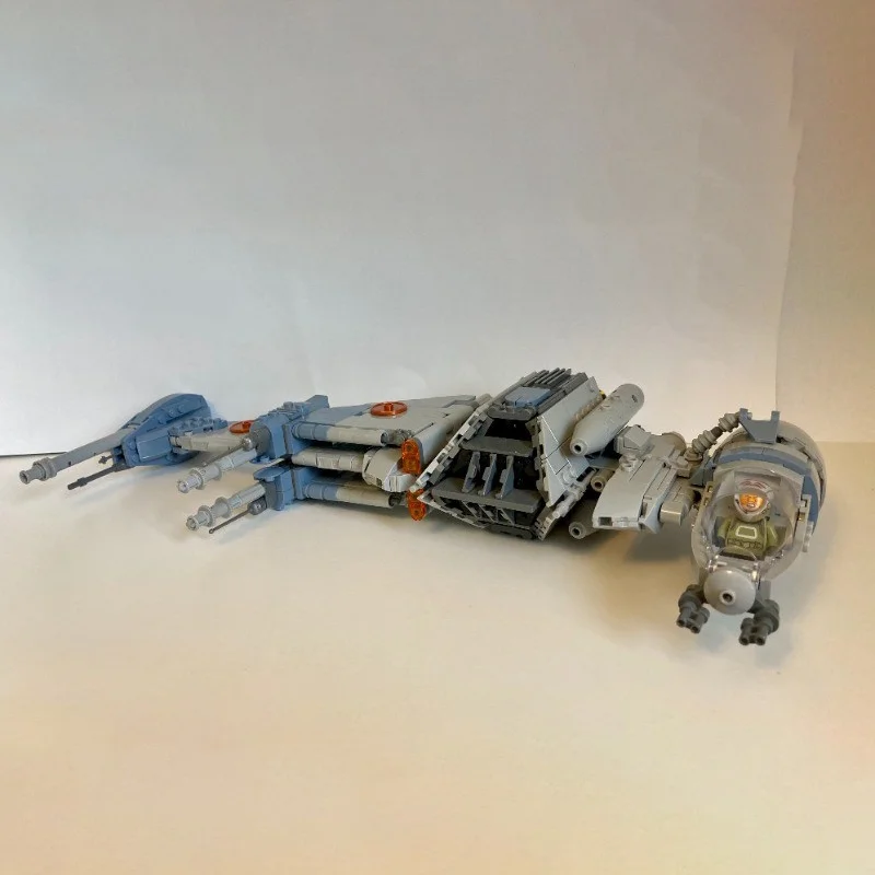 1002 قطعة MOC B الجناح ستارفايتر حامل ستار معركة لعبة مجسمة اللبنات البناء لتقوم بها بنفسك الإبداعية هدايا عيد الميلاد فكرة الاطفال #2