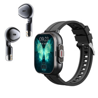 2025 New TWS 2-in-1 With Headset Smart Watch Bluetooth Call Man Watches GPS Track SmartWatch Heart Rate Monitor Play Music Watch