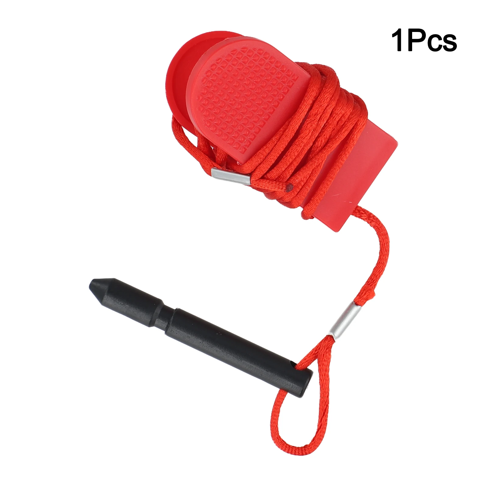 Exercise Equipment Key Stop Switch Plastic Material 1 Meter Rope Length 20g Weight 60*8*8mm Cylinder For TreadClimber
