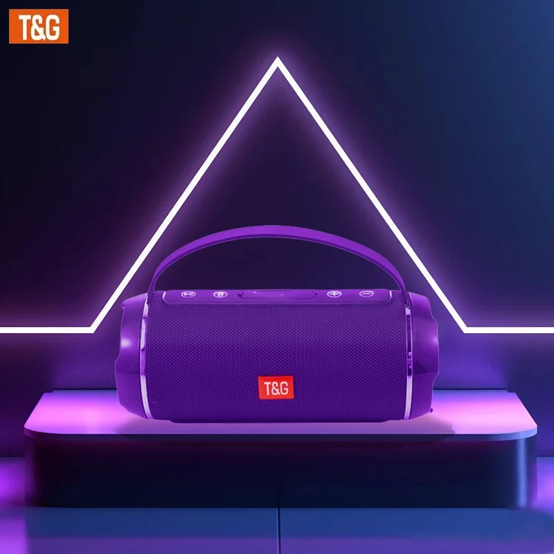 Уличный Bluetooth-динамик TG116C Портативный стереозвук высокого разрешения с поддержкой USB/TF/FM для телефонов/планшетов/те...
