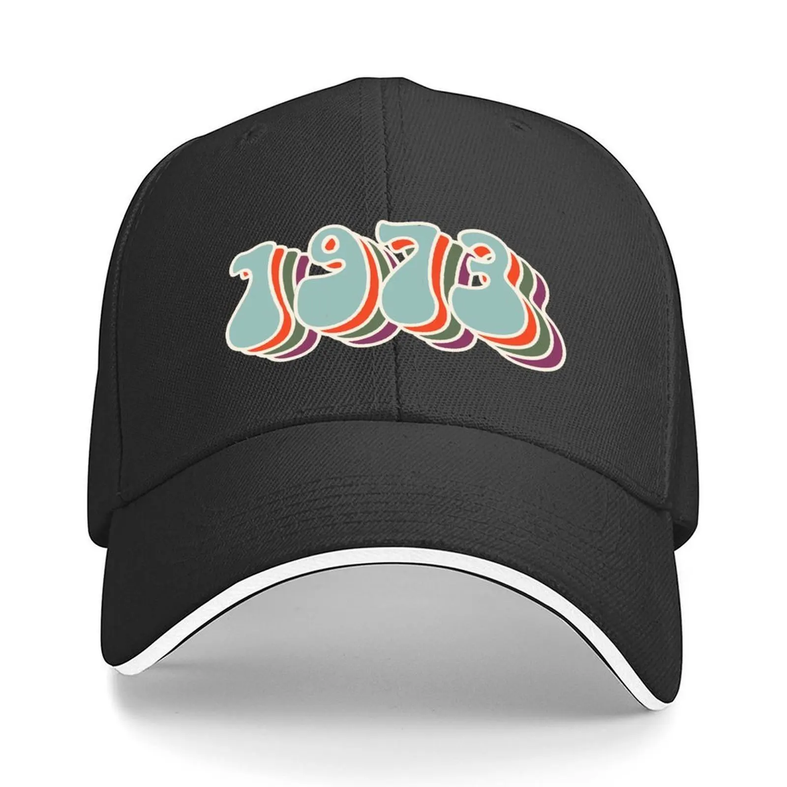 

1973 Baseball Cap Luxury Man Hat Snap Back Hat fishing hat funny Men Luxury Brand Women's