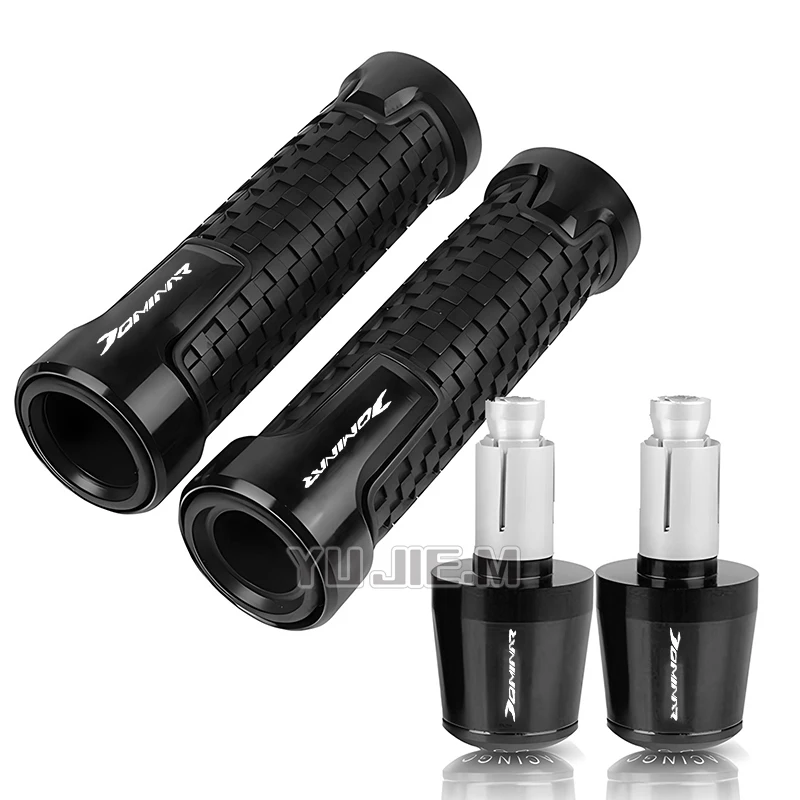 For DOMINAR 250 400 2017-2020 2021 2022 2023 2024 Motorcycle Accessories Handlebar Grips Slider Cap Plug Hand Bar Ends
