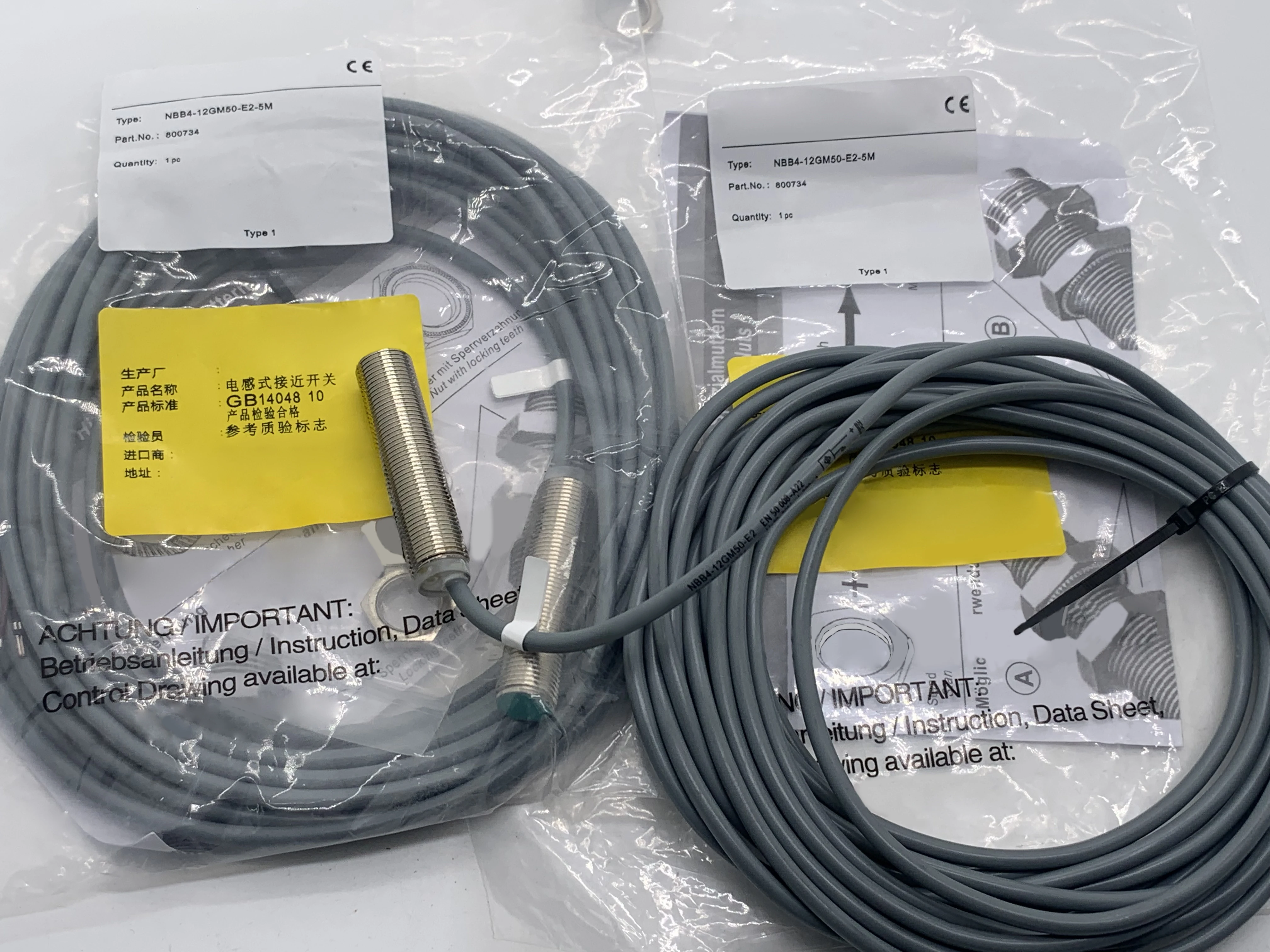 

New Proximity Switch Sensor in Stock (NBB2) NBB4-12GK50-E0 NBB4-12GK50-E2 High Quality Seller One-year Warranty