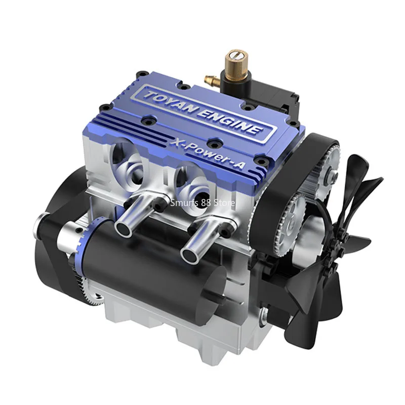 TOYAN L200 Twin Cylinder Engine Model Water Cooled Methanol Engine Model X-POWER-A Parts Version Starter Kit