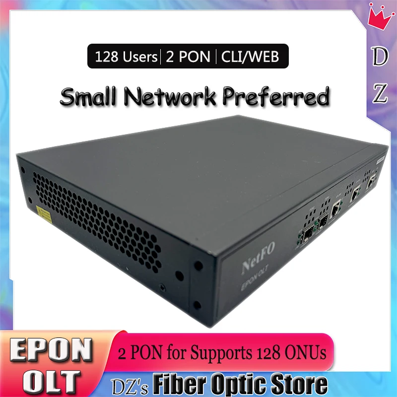 Imagem -06 - Netof Portas Epon Olt Pon Sfp Módulo Web Snmp Cli Compatível Huawei Zte Epon Xpon Onu Gbic Fibra Ópticaequipamento de Transmissão