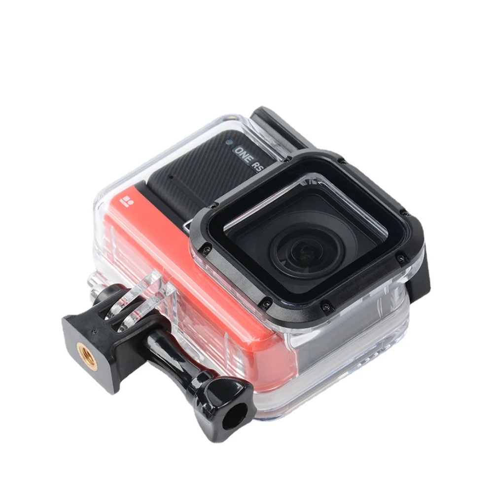 60m Diving Case For Insta360 ONE RS Waterproof case For Insta 360 4K Boost Lens Waterproof Box Protective Shell Cover Accessory