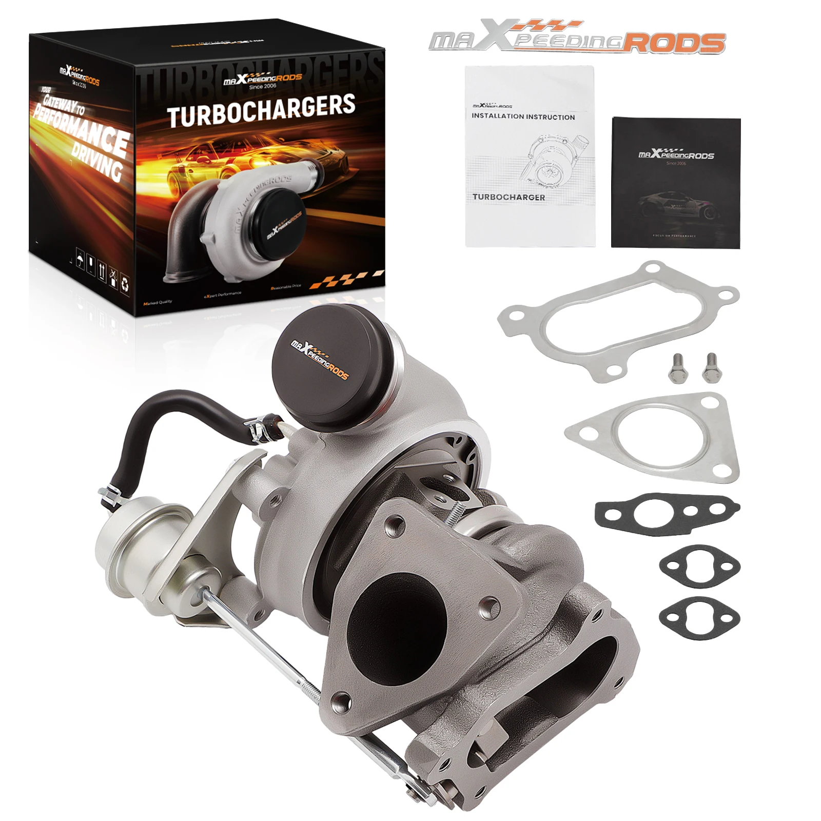 MaXpeedingrods CT12B Turbo Turbocharger Fit For Toyota Land Cruiser Runner 4 Runner HiLux 3.0L 1KZTE KZN130 CT12B 97 KW/130 HP